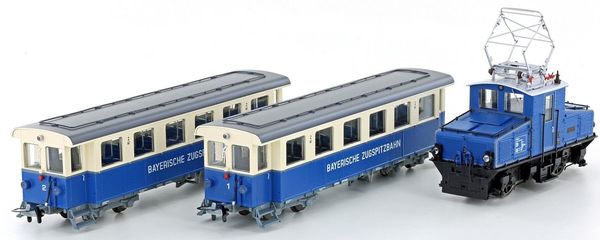 Kato HobbyTrain Lemke H22070 - Zugspitzbahn AEG Tallok, 2 Wagen
